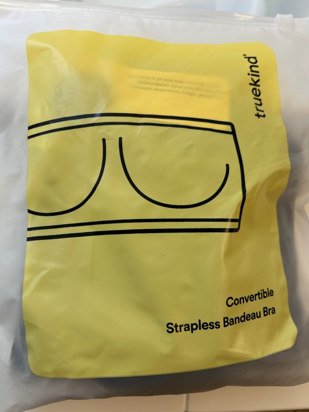truekind Convertible Strapless Bandeau Bra - Packaging